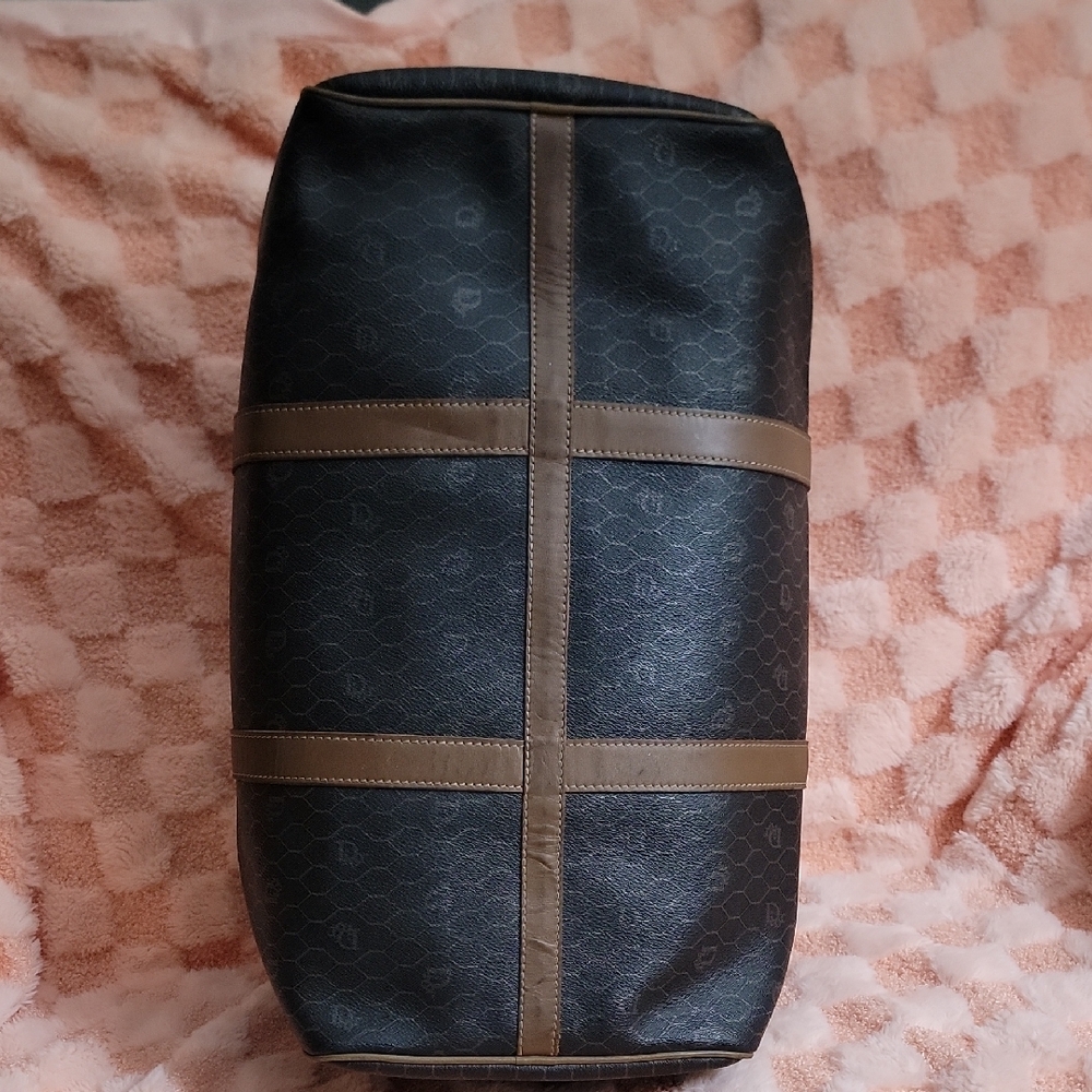Dior Elegant Black‎ and Brown Duffel Bag - Picture 4 of 9